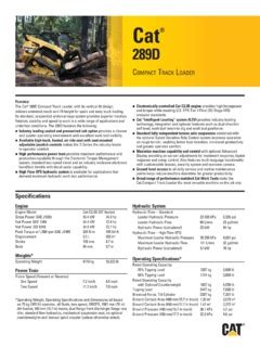 caterpillar 289d dimensions